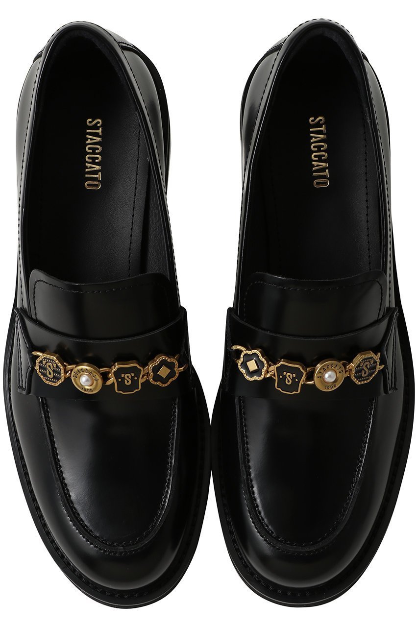 【スタッカート/STACCATO】のレトライクコインベルトローファー 人気、トレンドファッション・服の通販 founy(ファニー) 　ファッション　Fashion　レディースファッション　Fashion for Women　ベルト&ウエストマーク　Belts & Waist Accessories　エレガント 上品　Elegant　クラシカル　Classical, Vintage-Inspired　シューズ　Shoes, Footwear　パール　Pearl, Pearl Accent　ビジュー　Bijou, Jewel-like Accent　フラット　Flat, Flat Shoes　ラグジュアリー　Luxury, Elegant　other-4|ID: prp329100004374899 ipo3291000000036139837