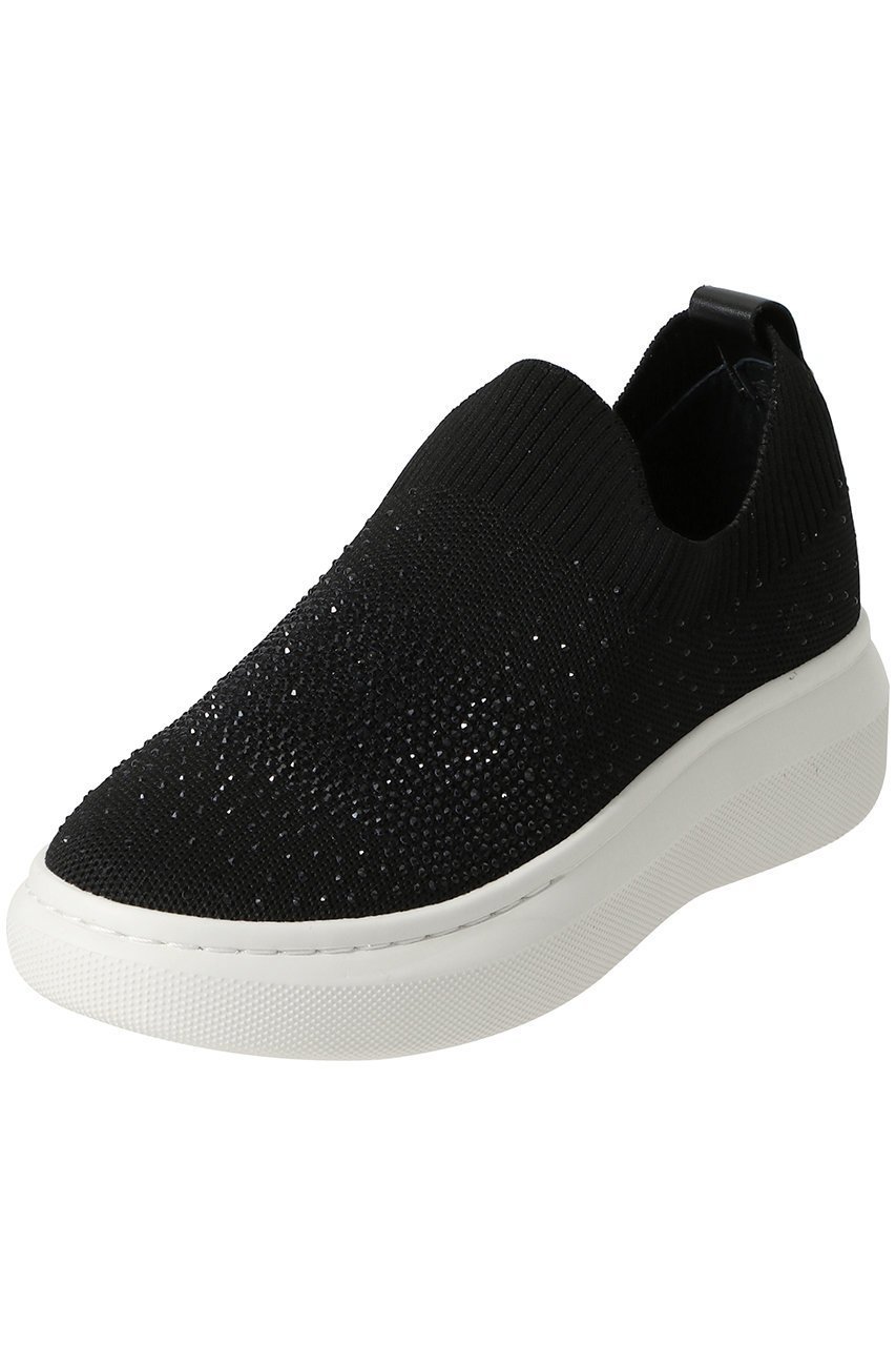 【スタッカート/STACCATO】のグリッターストーンスカッタースリッポン インテリア・キッズ・メンズ・レディースファッション・服の通販 founy(ファニー) 　ファッション　Fashion　レディースファッション　Fashion for Women　エレガント 上品　Elegant　シューズ　Shoes, Footwear　スポーティ　Sporty, Casual Athletic　スリッポン　Slip-On, Loafer　フィット　Fit, Slim Fit　フラット　Flat, Flat Shoes　BLK|ID: prp329100004374902 ipo3291000000032864301