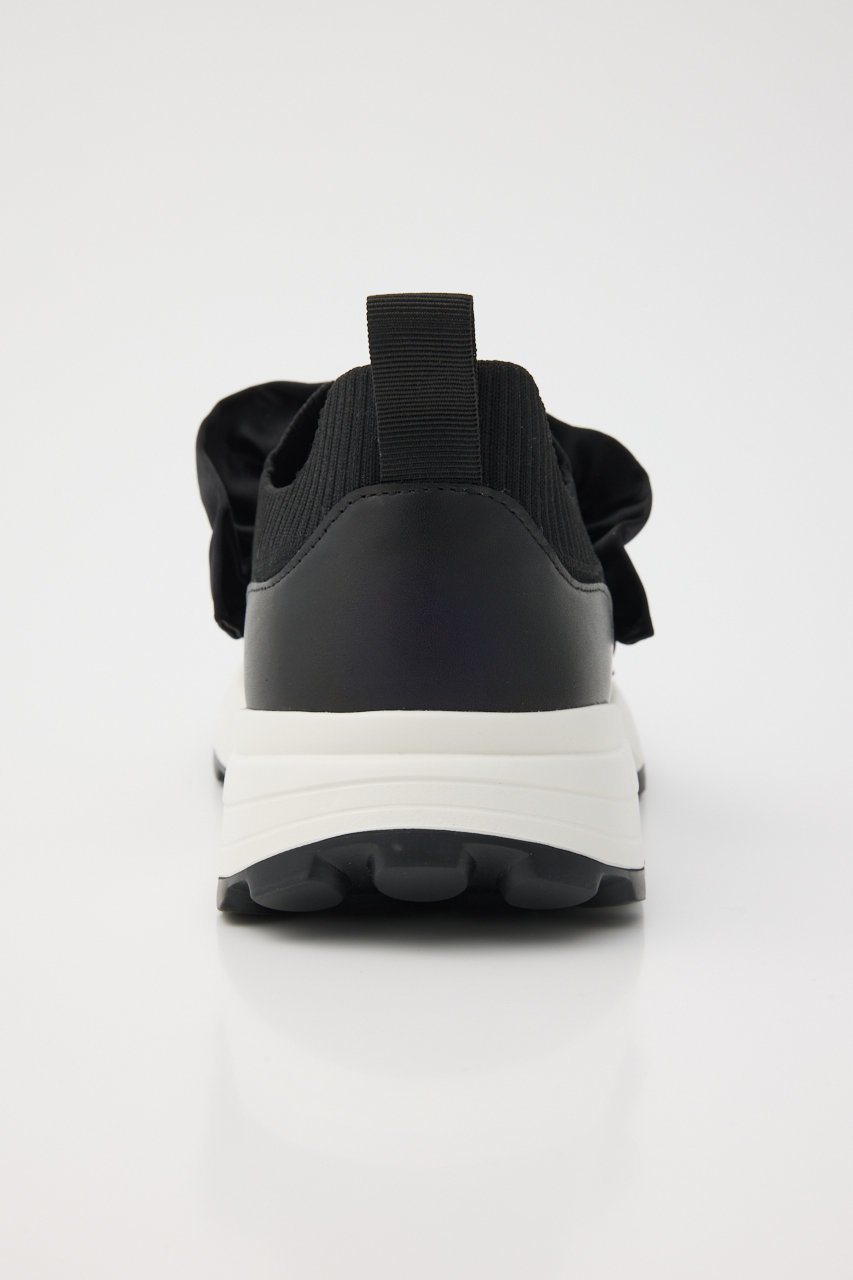 【スタッカート/STACCATO】のラッフルニットコンビスリッポン 人気、トレンドファッション・服の通販 founy(ファニー) 　ファッション　Fashion　レディースファッション　Fashion for Women　エレガント 上品　Elegant　シューズ　Shoes, Footwear　ビジュー　Bijou, Jewel-like Accent　フラット　Flat, Flat Shoes　ラッフル　Ruffle, Frill　リボン　Ribbon, Bow　other-5|ID: prp329100004374907 ipo3291000000034939419