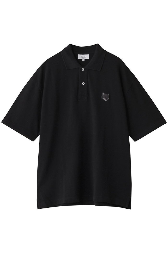 【メゾン キツネ/MAISON KITSUNE / MEN】の【MEN】BOLD FOX HEAD PATCH OVERSIZE ポロ インテリア・キッズ・メンズ・レディースファッション・服の通販 founy(ファニー) https://founy.com/ ファッション Fashion メンズファッション MEN スタイリッシュ Stylish パッチ Patch フォックス Fox ボトム Bottom ポロシャツ Polo Shirt |ID: prp329100004374913 ipo3291000000030570483