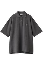 【メゾン キツネ/MAISON KITSUNE / MEN】の【MEN】BOLD FOX HEAD PATCH OVERSIZE ポロ 人気、トレンドファッション・服の通販 founy(ファニー) ファッション Fashion メンズファッション Fashion for Men スタイリッシュ Stylish, Fashionable パッチ Patch, Appliqué フォックス Fox, Fox Fur ボトム Bottoms, Lower Wear ポロシャツ Polo Shirt, Collared Tee thumbnail ダークグレーメランジ|ID: prp329100004374913 ipo3291000000032868402