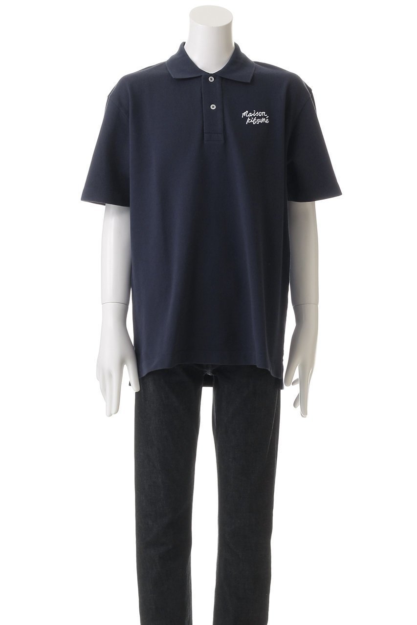 【メゾン キツネ/MAISON KITSUNE / MEN】の【MEN】MAISON KITSUNE HANDWRITING COMFORT ポロ 人気、トレンドファッション・服の通販 founy(ファニー) 　ファッション　Fashion　メンズファッション　MEN　フィット　Fit　ボトム　Bottom　ポロシャツ　Polo Shirt　定番　Standard　ビジネス 仕事 通勤　Business　other-2|ID: prp329100004374914 ipo3291000000031335528
