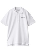 【メゾン キツネ/MAISON KITSUNE / MEN】の【MEN】MAISON KITSUNE HANDWRITING COMFORT ポロ 人気、トレンドファッション・服の通販 founy(ファニー) ファッション Fashion メンズファッション Fashion for Men フィット Fit, Slim Fit ボトム Bottoms, Lower Wear ポロシャツ Polo Shirt, Collared Tee 定番 Standard, Basic Item ビジネス 仕事 通勤 Business / Work / Commuting thumbnail ホワイト/ブラック|ID: prp329100004374914 ipo3291000000032868436