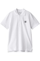 【メゾン キツネ/MAISON KITSUNE / MEN】の【MEN】BOLD FOX HEAD PATCH COMFORT ポロ ホワイト|ID: prp329100004374915 ipo3291000000032868476