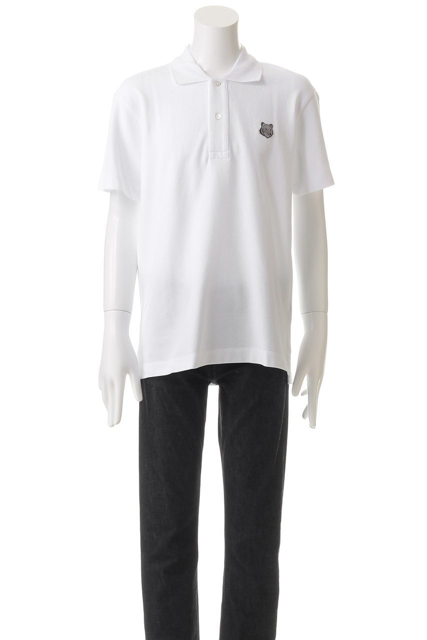 【メゾン キツネ/MAISON KITSUNE / MEN】の【MEN】BOLD FOX HEAD PATCH COMFORT ポロ 人気、トレンドファッション・服の通販 founy(ファニー) 　ファッション　Fashion　メンズファッション　Fashion for Men　シンプル　Simple, Minimal　スタイリッシュ　Stylish, Fashionable　デニム　Denim, Jeans Material　パッチ　Patch, Appliqué　フォックス　Fox, Fox Fur　ポロシャツ　Polo Shirt, Collared Tee　other-2|ID: prp329100004374915 ipo3291000000032868482