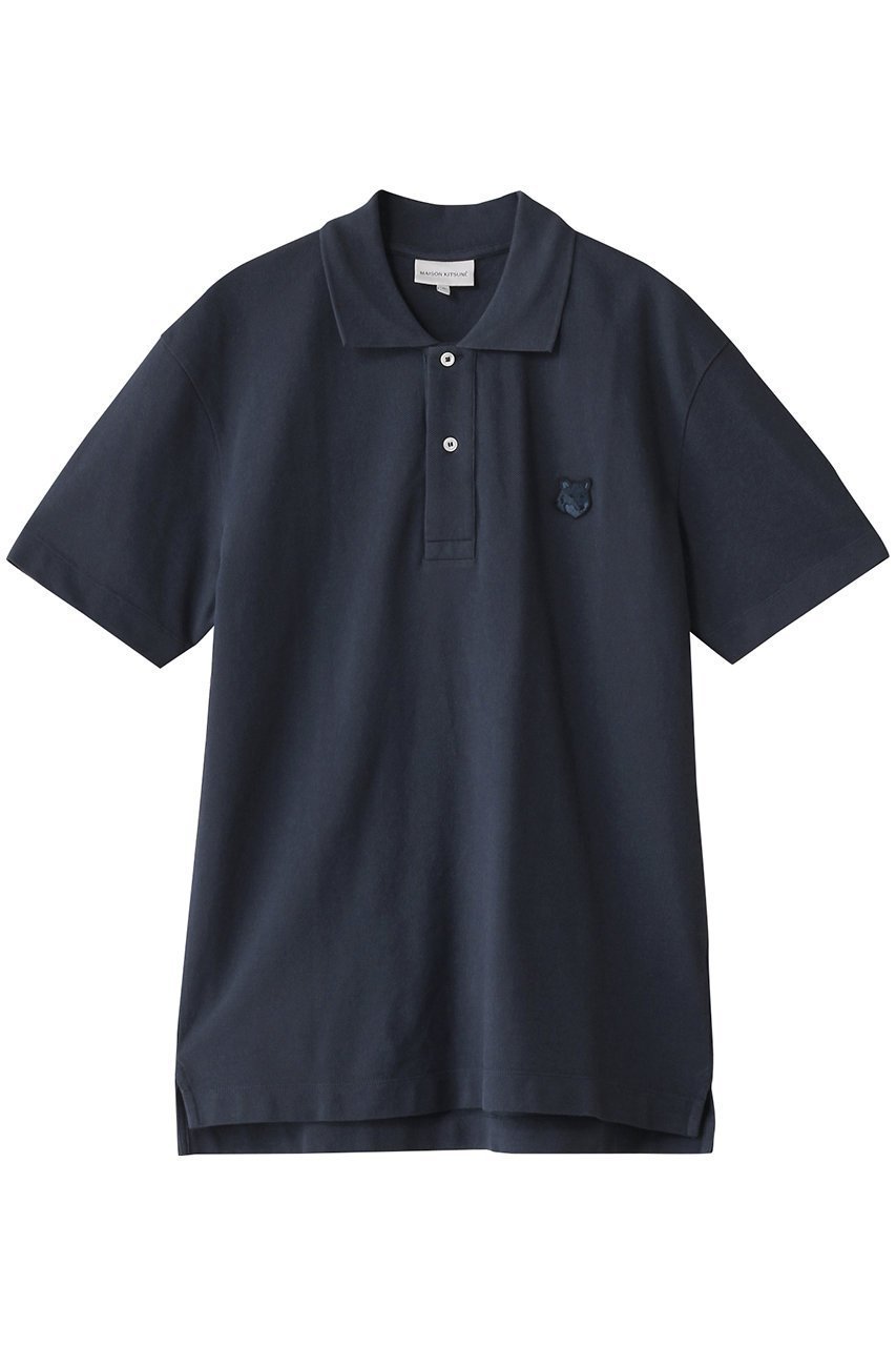 【メゾン キツネ/MAISON KITSUNE / MEN】の【MEN】BOLD FOX HEAD PATCH COMFORT ポロ インテリア・キッズ・メンズ・レディースファッション・服の通販 founy(ファニー) 　ファッション　Fashion　メンズファッション　Fashion for Men　スポーティ　Sporty, Casual Athletic　スリーブ　Sleeve, Long Sleeve / Short Sleeve　ハーフ　Half, Half-Length　ポロシャツ　Polo Shirt, Collared Tee　インクブルー|ID: prp329100004374916 ipo3291000000032868516