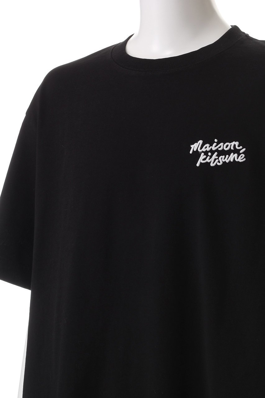 【メゾン キツネ/MAISON KITSUNE / MEN】の【MEN】MAISON KITSUNE HANDWRITING EMBROIDERY OVERSIZE Tシャツ 人気、トレンドファッション・服の通販 founy(ファニー) 　ファッション　Fashion　メンズファッション　Fashion for Men　トップス・カットソー　Cut & Sew Tops　メンズシャツ　Shirts　ショート　Short, Short Length　スリーブ　Sleeve, Long Sleeve / Short Sleeve　ベーシック　Basic, Essential　other-5|ID: prp329100004374917 ipo3291000000032877857