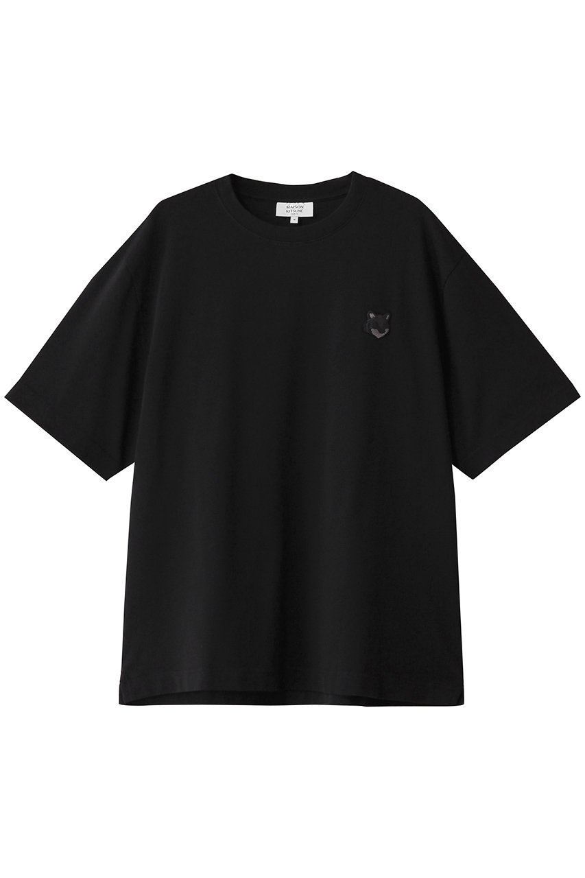 【メゾン キツネ/MAISON KITSUNE / MEN】の【MEN】BOLD FOX HEAD PATCH OVERSIZE Tシャツ インテリア・キッズ・メンズ・レディースファッション・服の通販 founy(ファニー) 　ファッション　Fashion　メンズファッション　Fashion for Men　トップス・カットソー　Cut & Sew Tops　メンズシャツ　Shirts　ショート　Short, Short Length　スタイリッシュ　Stylish, Fashionable　スリーブ　Sleeve, Long Sleeve / Short Sleeve　ハーフ　Half, Half-Length　ブラック|ID: prp329100004374918 ipo3291000000032877879