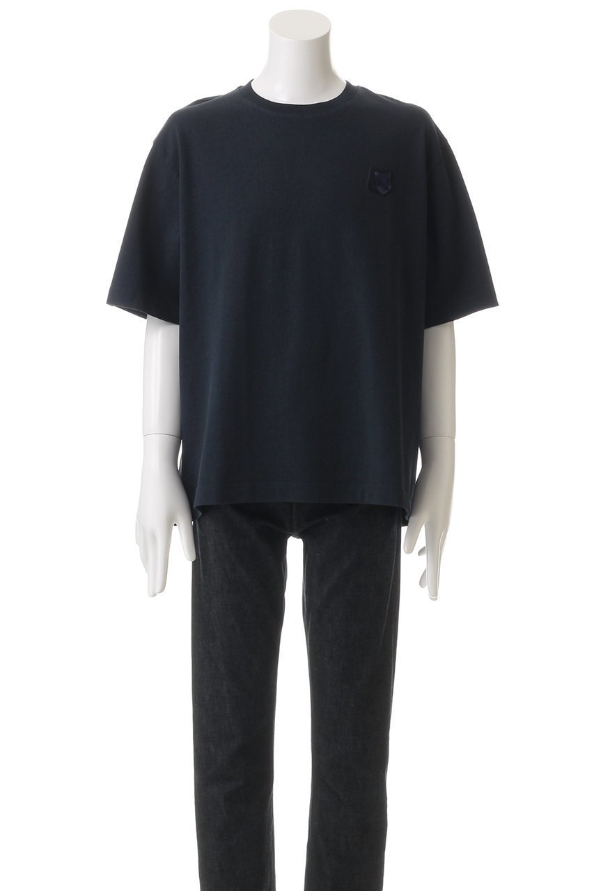 【メゾン キツネ/MAISON KITSUNE / MEN】の【MEN】BOLD FOX HEAD PATCH OVERSIZE Tシャツ 人気、トレンドファッション・服の通販 founy(ファニー) 　ファッション　Fashion　メンズファッション　Fashion for Men　トップス・カットソー　Cut & Sew Tops　メンズシャツ　Shirts　ショート　Short, Short Length　スタイリッシュ　Stylish, Fashionable　スリーブ　Sleeve, Long Sleeve / Short Sleeve　ハーフ　Half, Half-Length　other-2|ID: prp329100004374918 ipo3291000000032877890