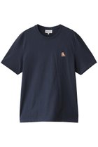 【メゾン キツネ/MAISON KITSUNE / MEN】の【MEN】CHILLAX FOX PATCH REGULAR Tシャツ インクブルー|ID: prp329100004374919 ipo3291000000032877921