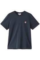 【メゾン キツネ/MAISON KITSUNE / MEN】の【MEN】FOX HEAD PATCH REGULAR Tシャツ インクブルー|ID:prp329100004374920