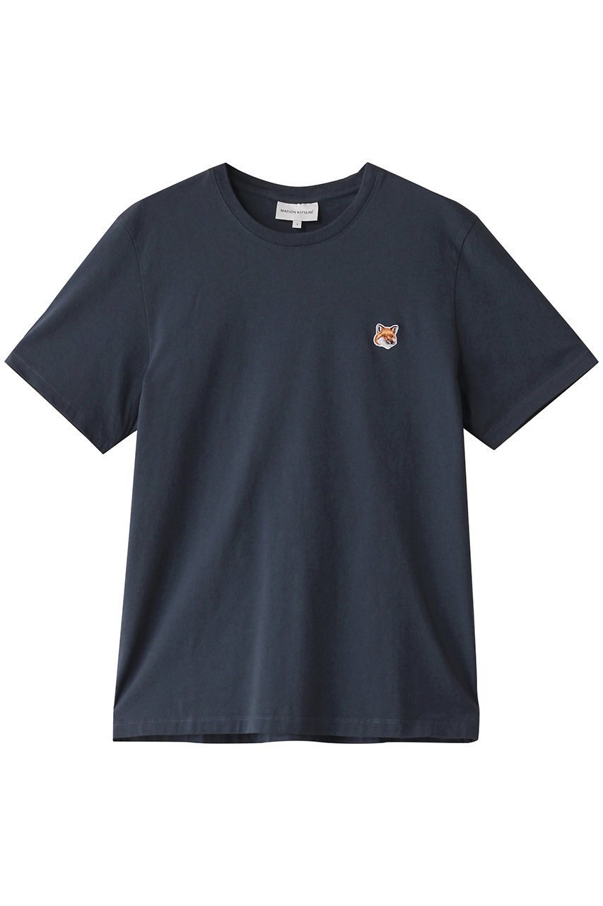 【メゾン キツネ/MAISON KITSUNE / MEN】の【MEN】FOX HEAD PATCH REGULAR Tシャツ インテリア・キッズ・メンズ・レディースファッション・服の通販 founy(ファニー) 　ファッション　Fashion　メンズファッション　Fashion for Men　トップス・カットソー　Cut & Sew Tops　メンズシャツ　Shirts　ショート　Short, Short Length　スタンダード　Standard, Basic　スリーブ　Sleeve, Long Sleeve / Short Sleeve　ハーフ　Half, Half-Length　ベーシック　Basic, Essential　定番　Standard, Basic Item　インクブルー|ID: prp329100004374920 ipo3291000000032877954