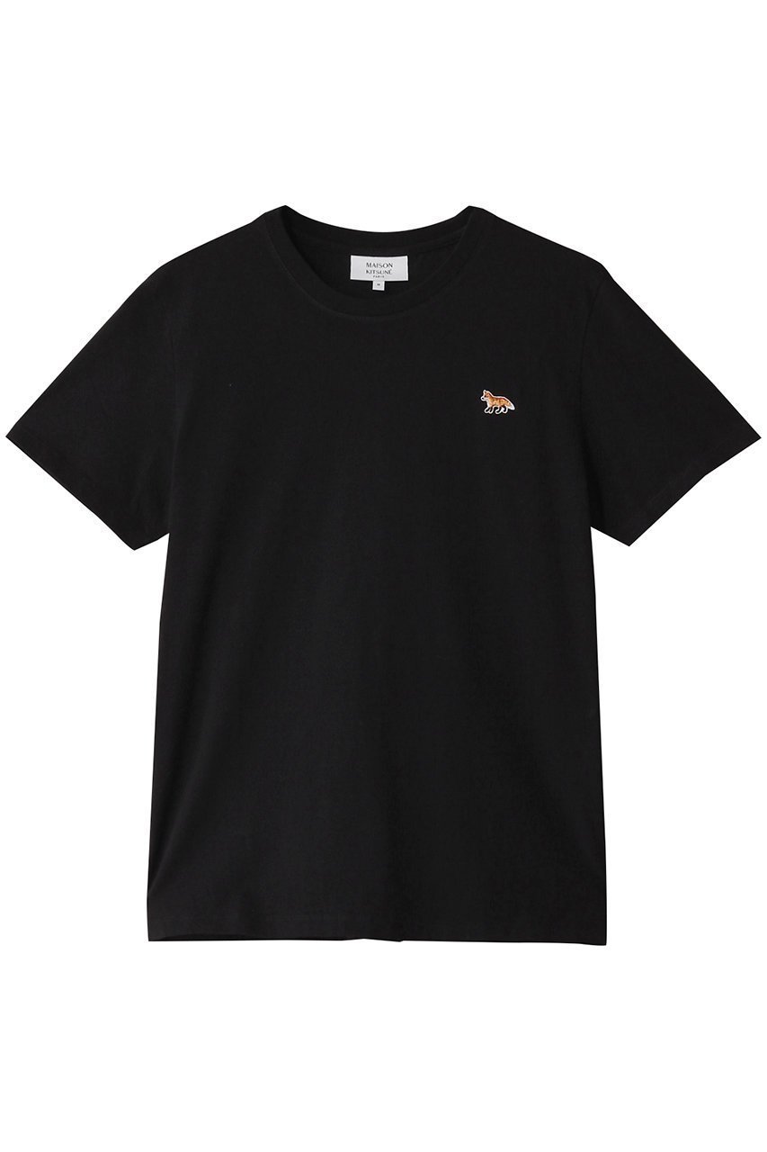 【メゾン キツネ/MAISON KITSUNE】のBABY FOX PATCH REGULAR Tシャツ インテリア・キッズ・メンズ・レディースファッション・服の通販 founy(ファニー) 　ファッション　Fashion　レディースファッション　WOMEN　トップス・カットソー　Tops/Tshirt　シャツ/ブラウス　Shirts/Blouses　ロング / Tシャツ　T-Shirts　カットソー　Cut and Sewn　2025年　2025　2025春夏・S/S　Ss,Spring/Summer,2025　ショート　Short　スタンダード　Standard　スリーブ　Sleeve　デニム　Denim　パッチ　Patch　フィット　Fit　フレア　Flare　ボトム　Bottom　夏　Summer　春　Spring　S/S・春夏　Ss・Spring/Summer　ブラック|ID: prp329100004374923 ipo3291000000030570515