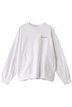 【アメリカーナ/Americana】のリヴァースウィーブロングスリーブTシャツ 人気、トレンドファッション・服の通販 founy(ファニー) ファッション Fashion レディースファッション Fashion for Women トップス・カットソー Cut & Sew Tops シャツ・ブラウス・オフィスカジュアル Elegant Blouses & Button-Ups ロングTシャツ・Tシャツ Longline T-Shirts & Tees カットソー・ベーシックTシャツ Cut-and-Sewn Tops / Stretch Tees & Basics スタイリッシュ Stylish, Fashionable スリーブ Sleeve, Long Sleeve / Short Sleeve プリント Print, Printed Pattern ロング Long, Long-Length 定番 Standard, Basic Item thumbnail ホワイト|ID: prp329100004374924 ipo3291000000032878113