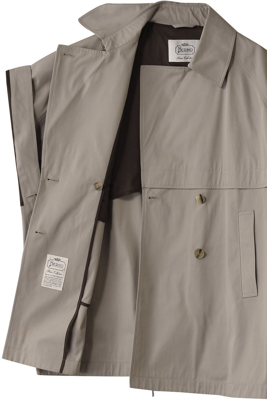 【ヘルノ/HERNO】のはっ水コットンマントジャケット 人気、トレンドファッション・服の通販 founy(ファニー) 　ファッション　Fashion　レディースファッション　Fashion for Women　アウター　Coat / Outerwear Collection　レディースジャケット・軽アウター　Jackets　ジャケット　Jacket, Outerwear　フォルム　Silhouette, Form　モダン　Modern, Contemporary　other-6|ID: prp329100004374925 ipo3291000000032966025