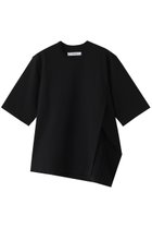 【ウジョー/Ujoh】のトリミング ハーフスリーブ Tシャツ ブラック|ID:prp329100004374934