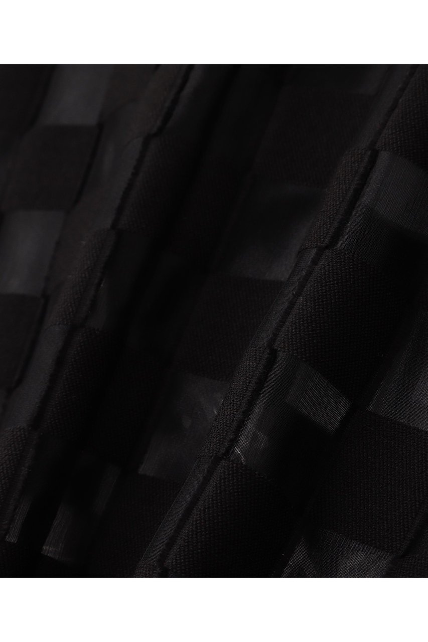 【アドーア/ADORE】のダミエジャガードブラウス 人気、トレンドファッション・服の通販 founy(ファニー) 　ファッション　Fashion　レディースファッション　WOMEN　トップス・カットソー　Tops/Tshirt　シャツ/ブラウス　Shirts/Blouses　おすすめ　Recommend　ショート　Short　ジャカード　Jacquard　スキッパー　Skipper　スリーブ　Sleeve　セットアップ　Set Up　モチーフ　Motif　無地　Plain Color　other-2|ID: prp329100004374941 ipo3291000000032271479