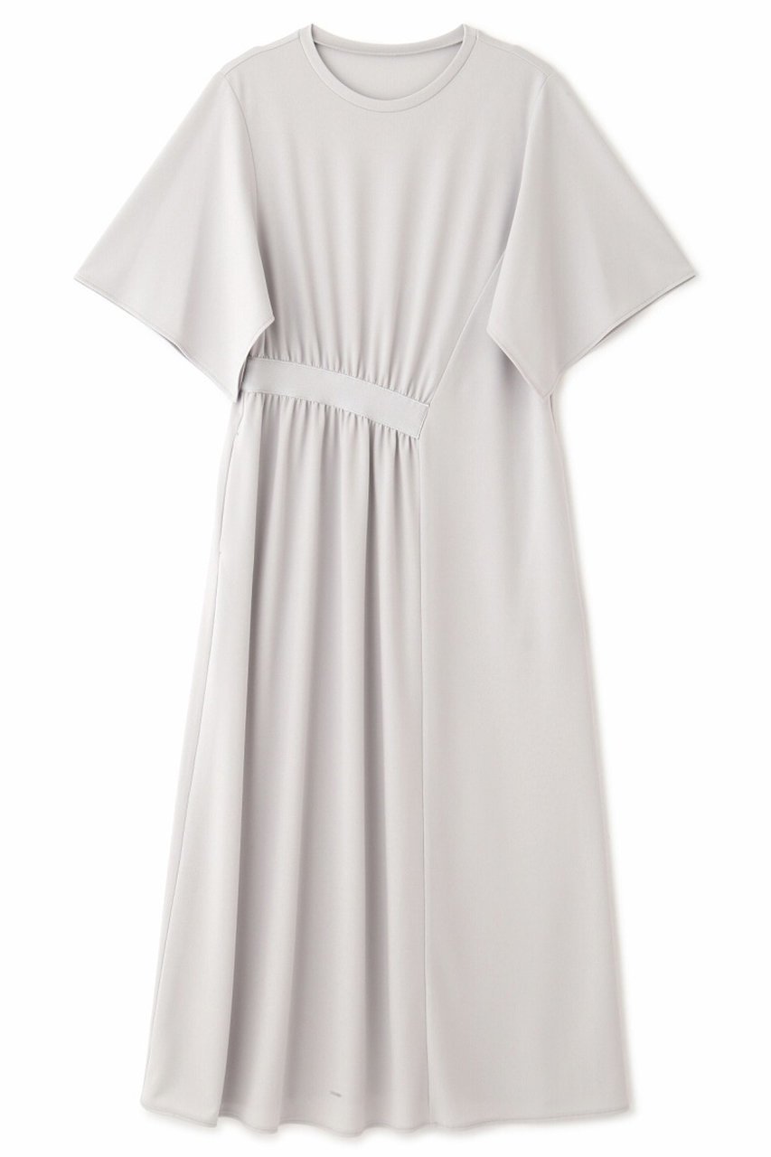 【アドーア/ADORE】のマットポンチワンピース 人気、トレンドファッション・服の通販 founy(ファニー) 　ファッション　Fashion　レディースファッション　Fashion for Women　ワンピース　Dresses　チュニック　Tunic Tops & Dresses　アシンメトリー　Asymmetrical Style　カットソー　Cut and Sewn Top　ギャザー　Gathered, Ruffled　スクエア　Square, Square Shape　ストレート　Straight, Straight Cut　スリーブ　Sleeve, Long Sleeve / Short Sleeve　チュニック　Tunic, Long Top　ポケット　Pocket, Pocket Detail　ロング　Long, Long-Length　エレガント 上品　Elegant　再入荷　Restock / Back in Stock　 other-1|ID: prp329100004374942 ipo3291000000034990132