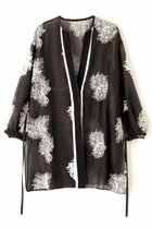 【アドーア/ADORE】のシアーエンブロイダリーロングジャケット ブラック|ID: prp329100004374943 ipo3291000000035825680