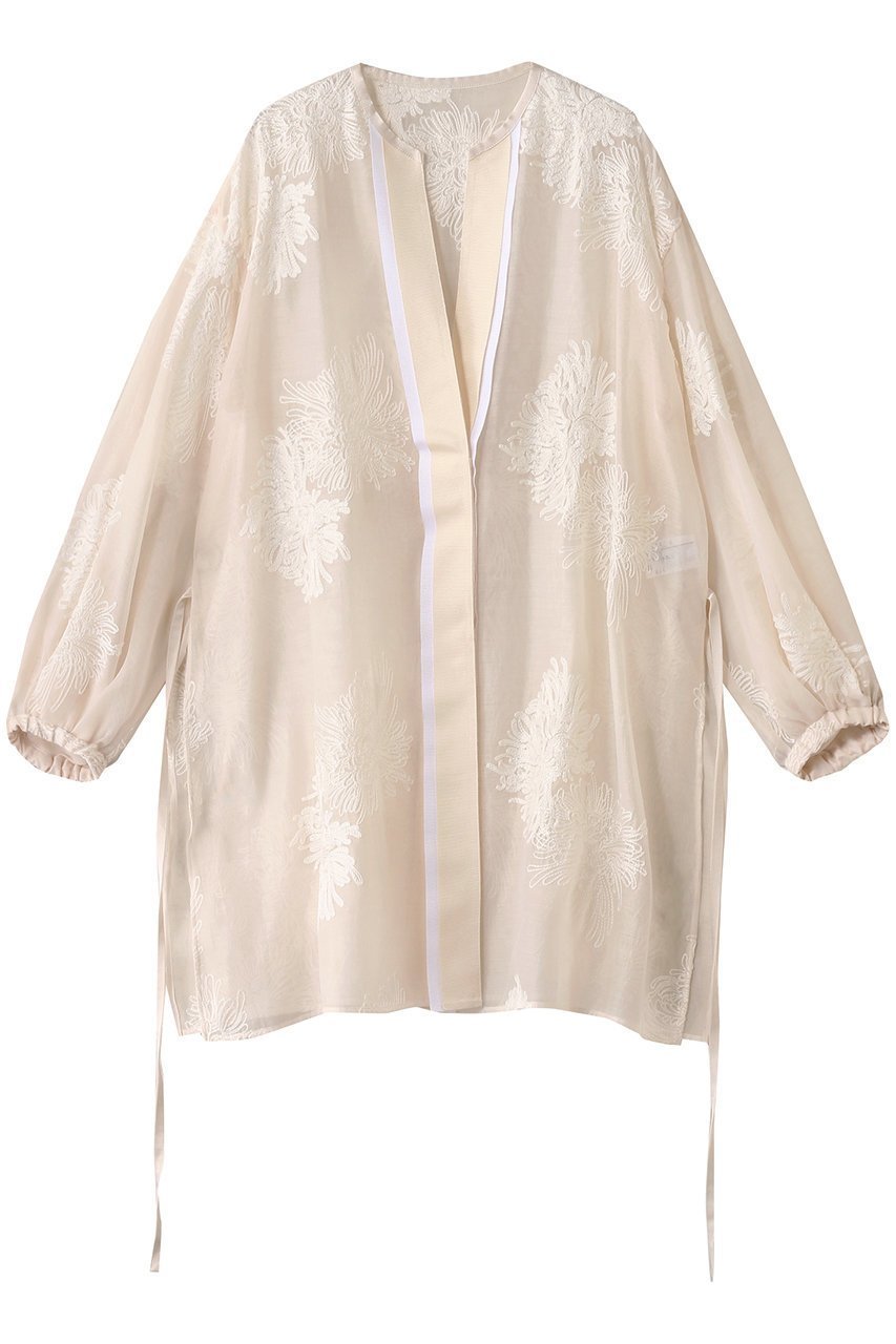 【アドーア/ADORE】のシアーエンブロイダリーロングジャケット インテリア・キッズ・メンズ・レディースファッション・服の通販 founy(ファニー) ファッション Fashion レディースファッション Fashion for Women アウター Coat / Outerwear Collection レディースジャケット・軽アウター Jackets グログラン Grosgrain, Grosgrain Ribbon シアー Sheer, See-Through シンプル Simple, Minimal ジャケット Jacket, Outerwear ボトム Bottoms, Lower Wear エレガント 上品 Elegant ホワイト|ID: prp329100004374943 ipo3291000000035825681