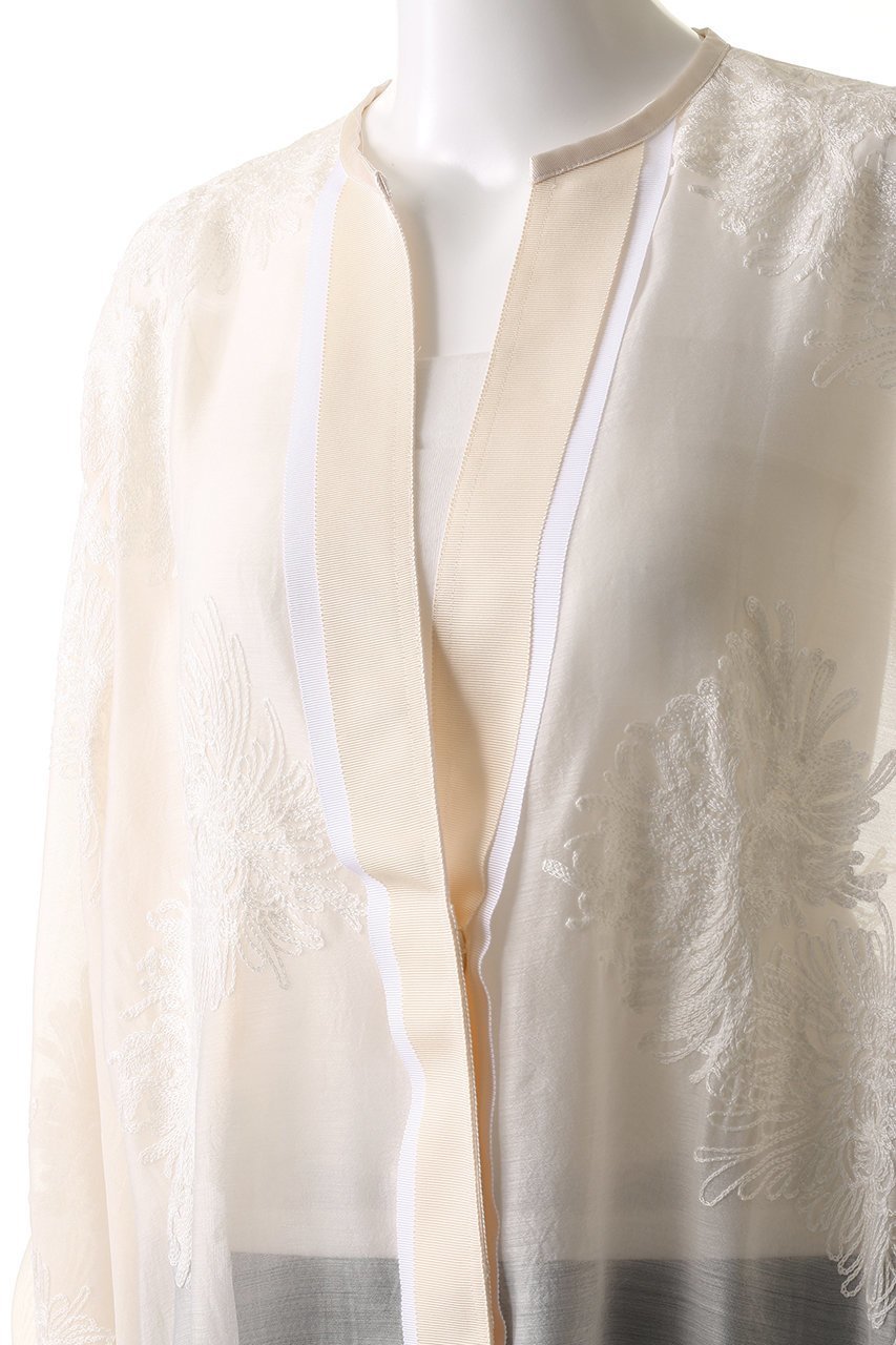 【アドーア/ADORE】のシアーエンブロイダリーロングジャケット 人気、トレンドファッション・服の通販 founy(ファニー) ファッション Fashion レディースファッション Fashion for Women アウター Coat / Outerwear Collection レディースジャケット・軽アウター Jackets グログラン Grosgrain, Grosgrain Ribbon シアー Sheer, See-Through シンプル Simple, Minimal ジャケット Jacket, Outerwear ボトム Bottoms, Lower Wear エレガント 上品 Elegant other-5|ID: prp329100004374943 ipo3291000000035825687