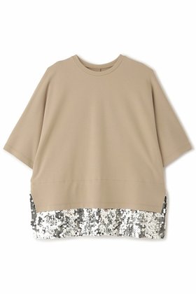 【アドーア/ADORE】 スパングルヘムジャージーカットソー人気、トレンドファッション・服の通販 founy(ファニー) ファッション Fashion レディースファッション WOMEN トップス・カットソー Tops/Tshirt シャツ/ブラウス Shirts/Blouses ロング / Tシャツ T-Shirts カットソー Cut and Sewn エレガント 上品 Elegant カットソー Cut And Sew ショート Short シンプル Simple スパンコール Sequins スリーブ Sleeve トレンド Trend |ID:prp329100004374949