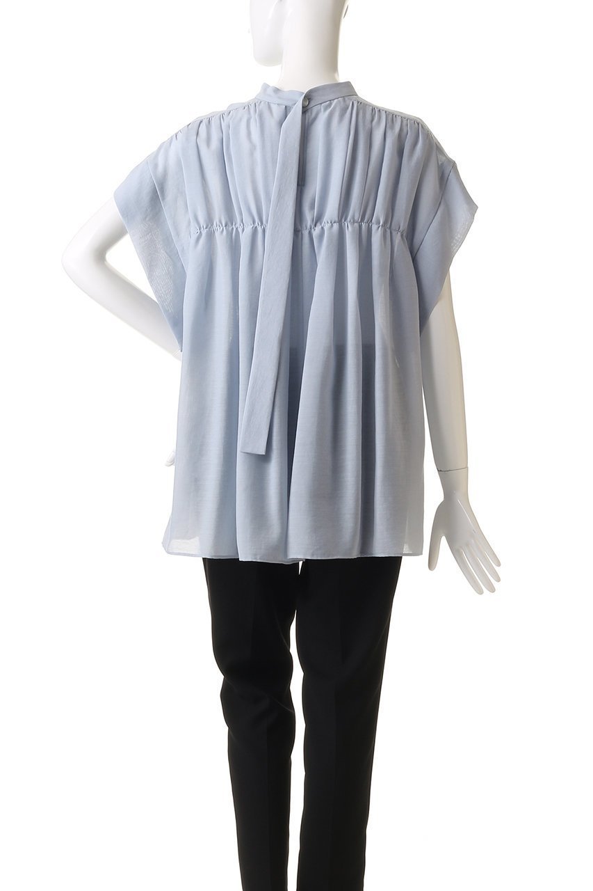 【アドーア/ADORE】のスパンボイルブラウス 人気、トレンドファッション・服の通販 founy(ファニー) 　ファッション　Fashion　レディースファッション　Fashion for Women　トップス・カットソー　Cut & Sew Tops　シャツ・ブラウス・オフィスカジュアル　Elegant Blouses & Button-Ups　シアー　Sheer, See-Through　ショート　Short, Short Length　スリーブ　Sleeve, Long Sleeve / Short Sleeve　ドレープ　Drape, Draping Fabric　ランダム　Random, Irregular　夏　Summer　other-4|ID: prp329100004374950 ipo3291000000032852688