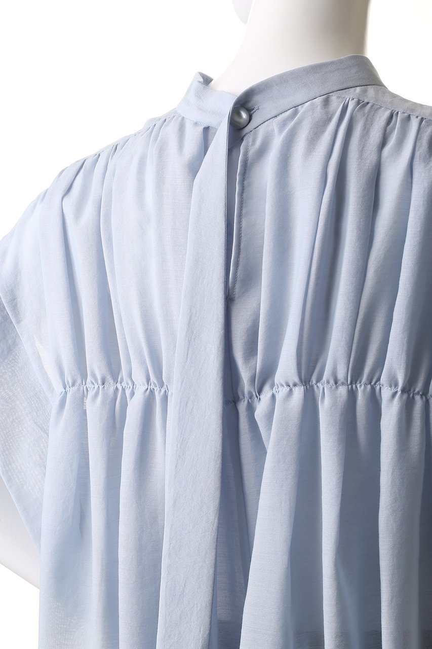 【アドーア/ADORE】のスパンボイルブラウス 人気、トレンドファッション・服の通販 founy(ファニー) 　ファッション　Fashion　レディースファッション　Fashion for Women　トップス・カットソー　Cut & Sew Tops　シャツ・ブラウス・オフィスカジュアル　Elegant Blouses & Button-Ups　シアー　Sheer, See-Through　ショート　Short, Short Length　スリーブ　Sleeve, Long Sleeve / Short Sleeve　ドレープ　Drape, Draping Fabric　ランダム　Random, Irregular　夏　Summer　other-5|ID: prp329100004374950 ipo3291000000032852693