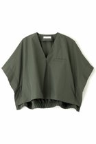 【アドーア/ADORE】のライトナイロンコットンブラウス 人気、トレンドファッション・服の通販 founy(ファニー) ファッション Fashion レディースファッション Fashion for Women トップス・カットソー Cut & Sew Tops シャツ・ブラウス・オフィスカジュアル Elegant Blouses & Button-Ups おすすめ Recommended / Our Picks ギャザー Gathered, Ruffled ショート Short, Short Length シンプル Simple, Minimal スリーブ Sleeve, Long Sleeve / Short Sleeve セットアップ Set-Up, Coordinated Outfit 軽量 Lightweight, Ultra Light thumbnail グリーン|ID: prp329100004374953 ipo3291000000032852705