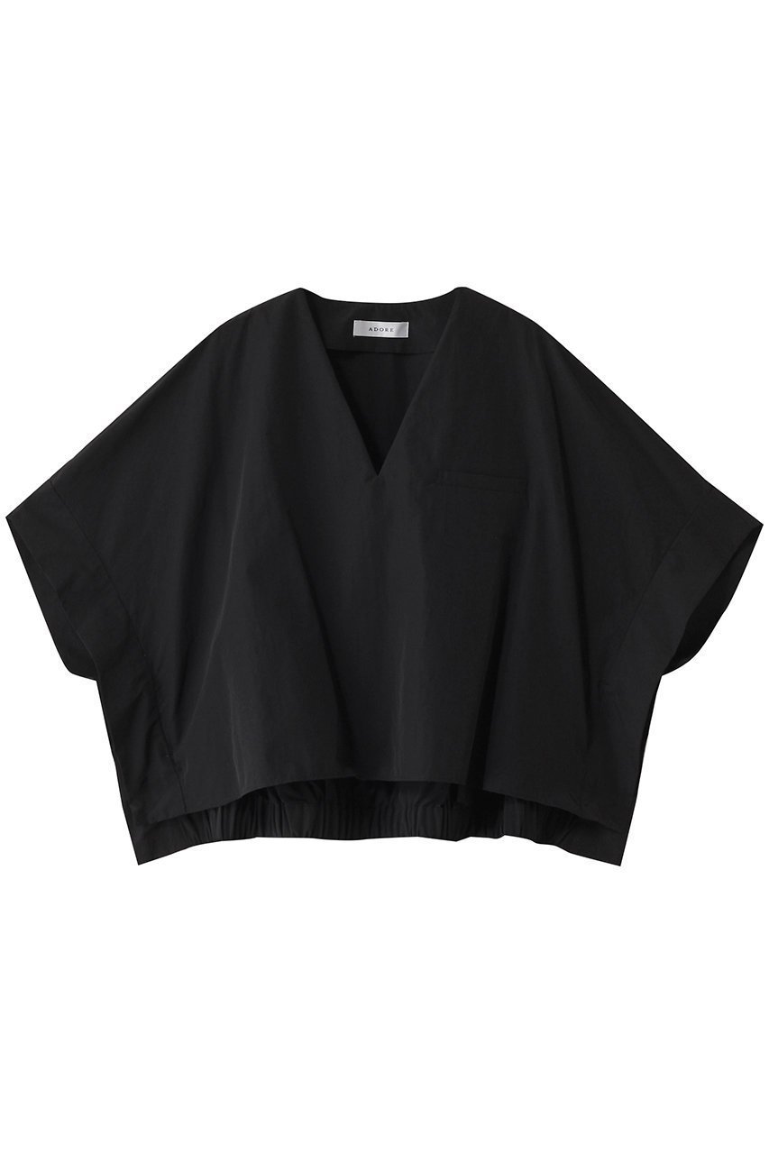 【アドーア/ADORE】のライトナイロンコットンブラウス インテリア・キッズ・メンズ・レディースファッション・服の通販 founy(ファニー) ファッション Fashion レディースファッション Fashion for Women トップス・カットソー Cut & Sew Tops シャツ・ブラウス・オフィスカジュアル Elegant Blouses & Button-Ups おすすめ Recommended / Our Picks ギャザー Gathered, Ruffled ショート Short, Short Length シンプル Simple, Minimal スリーブ Sleeve, Long Sleeve / Short Sleeve セットアップ Set-Up, Coordinated Outfit 軽量 Lightweight, Ultra Light ブラック|ID: prp329100004374953 ipo3291000000032852708