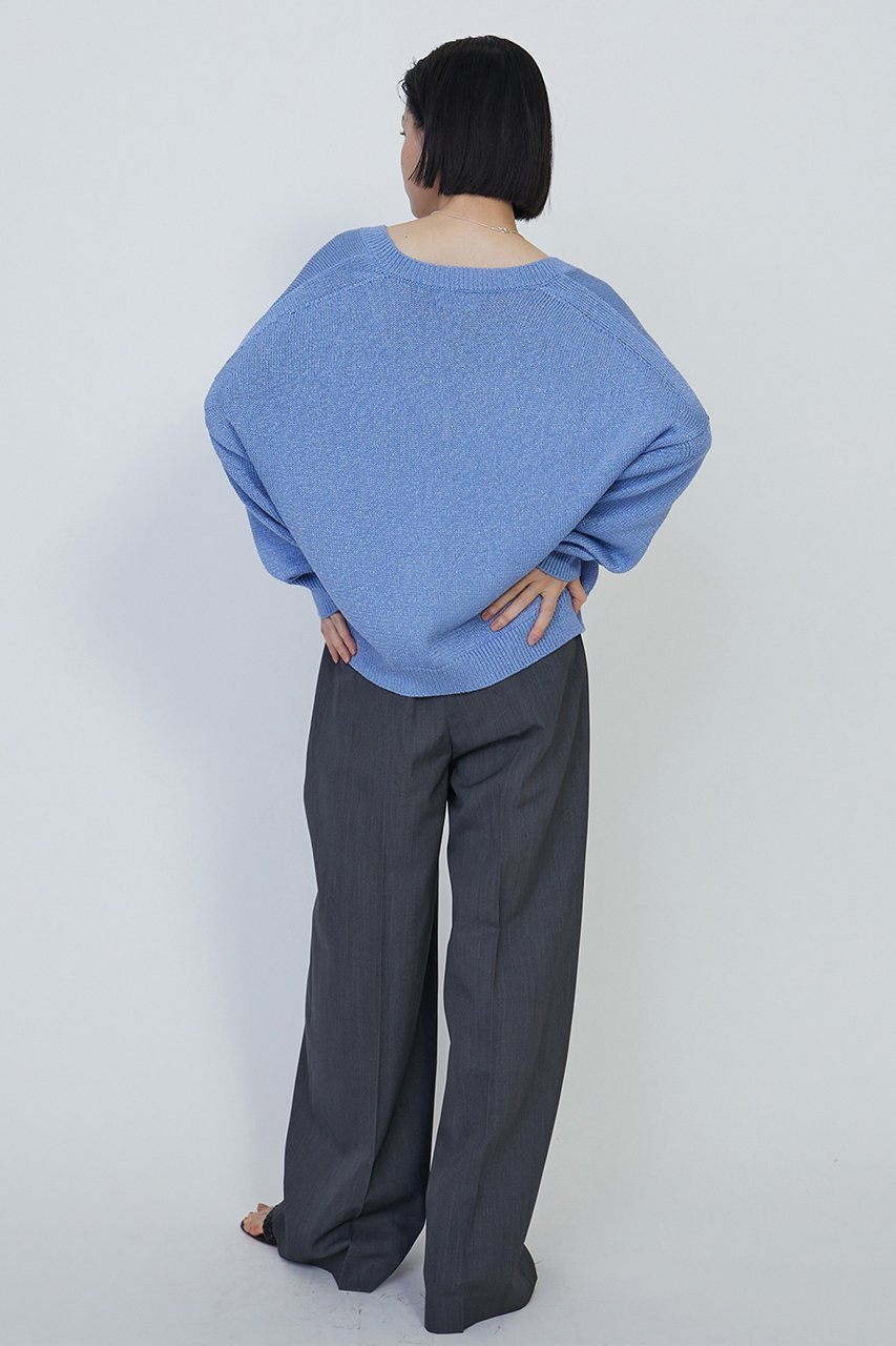 【プルミエ アロンディスモン/1er Arrondissement】のTWギャバツータックパンツ 人気、トレンドファッション・服の通販 founy(ファニー) 　ファッション　Fashion　レディースファッション　WOMEN　パンツ　Pants　おすすめ　Recommend　なめらか　Smooth　シルク　Silk　ジャケット　Jacket　セットアップ　Set Up　エレガント 上品　Elegant　other-4|ID: prp329100004374957 ipo3291000000031335770