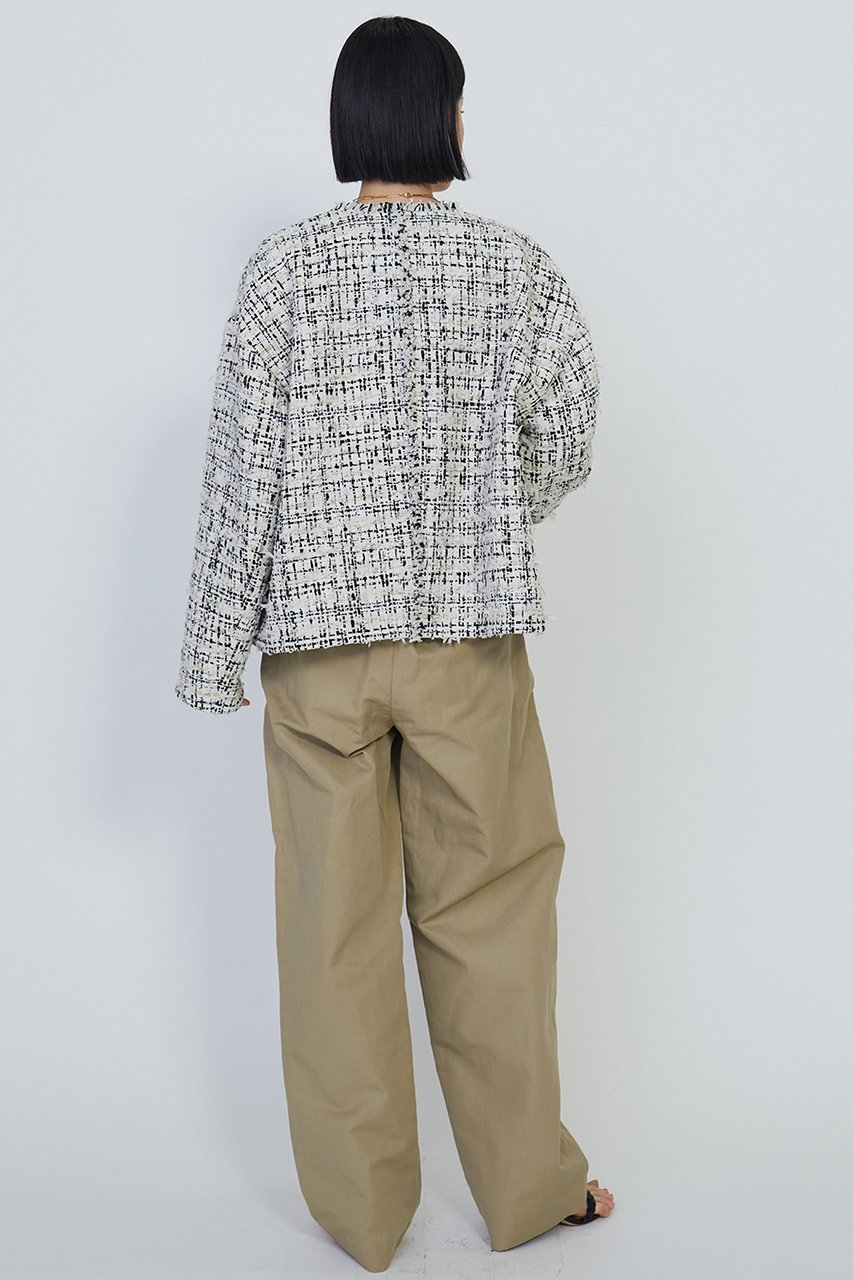 【プルミエ アロンディスモン/1er Arrondissement】のコットンリネンチノパンツ 人気、トレンドファッション・服の通販 founy(ファニー) 　ファッション　Fashion　レディースファッション　WOMEN　パンツ　Pants　シンプル　Simple　トレンド　Trend　リネン　Linen　エレガント 上品　Elegant　再入荷　Restock/Back In Stock/Re Arrival　other-5|ID: prp329100004374958 ipo3291000000031335778