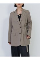 【プルミエ アロンディスモン/1er Arrondissement】のTWギャバシングルジャケット 人気、トレンドファッション・服の通販 founy(ファニー) ファッション Fashion レディースファッション WOMEN アウター Coat Outerwear ジャケット Jackets 2025年 2025 2025春夏・S/S Ss,Spring/Summer,2025 シルク Silk ジャケット Jacket 夏 Summer 春 Spring S/S・春夏 Ss・Spring/Summer thumbnail ベージュ|ID: prp329100004374959 ipo3291000000030570617