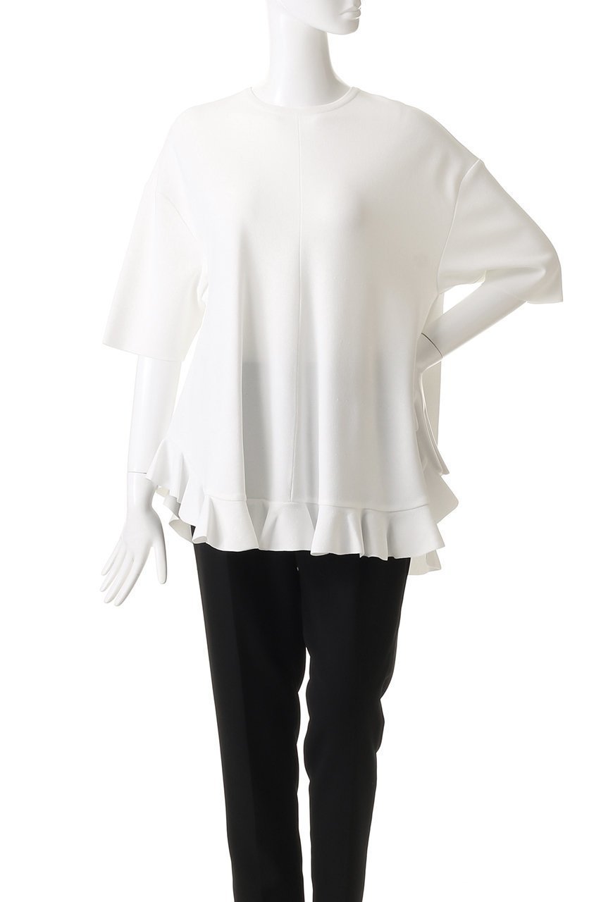 【アドーア/ADORE】のラッフルヘムニット 人気、トレンドファッション・服の通販 founy(ファニー) 　ファッション　Fashion　レディースファッション　Fashion for Women　トップス・カットソー　Cut & Sew Tops　ニット　Knit Tops & Sweaters　カジュアルプルオーバー・ニットトップス　Pullovers & Knit Tops / Casual Pullovers　ラッフル　Ruffle, Frill　再入荷　Restock / Back in Stock　other-2|ID: prp329100004374969 ipo3291000000034990128