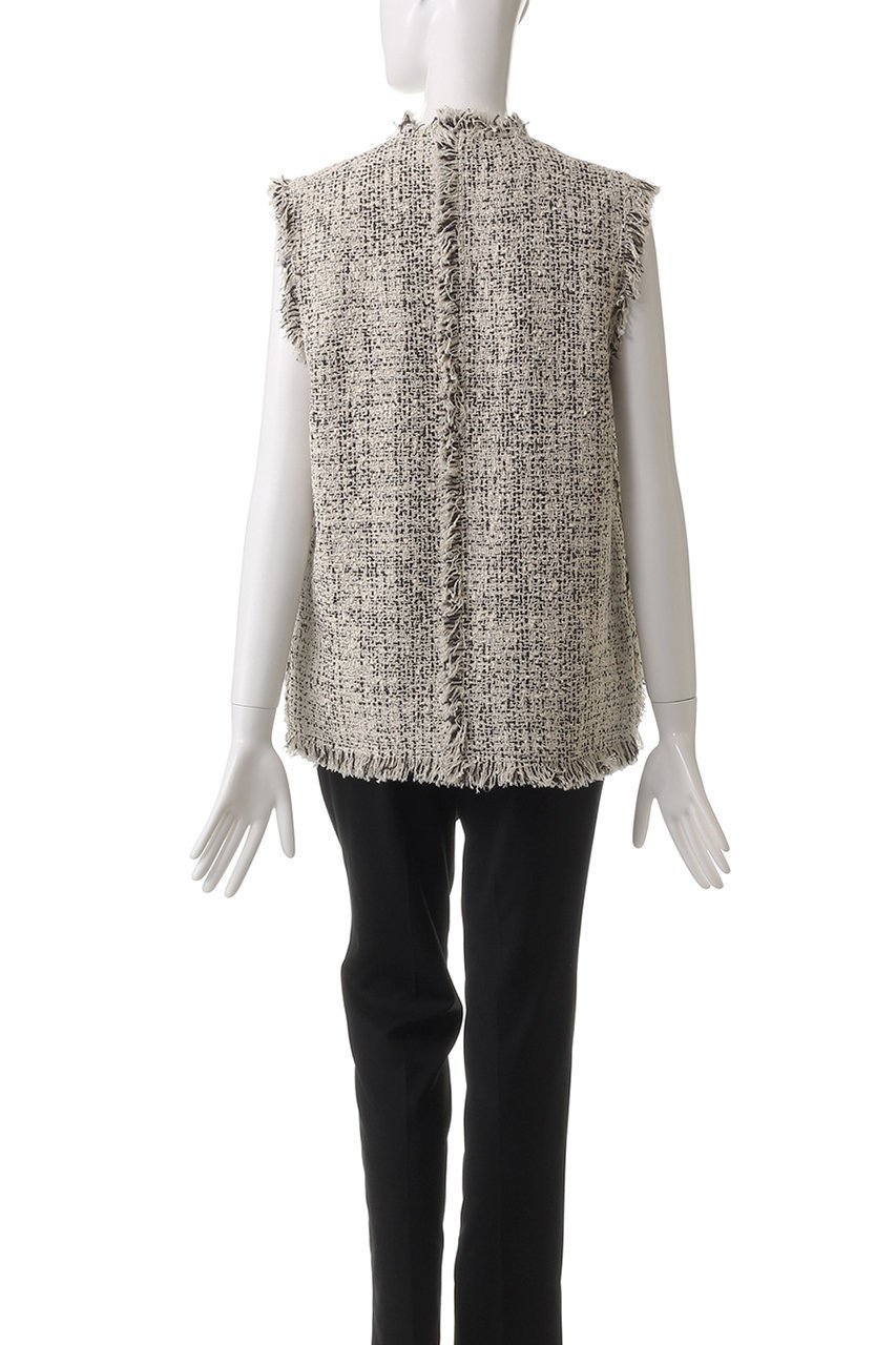 【デパリエ/DEPAREILLE】のリリーヤーンツイードジレ 人気、トレンドファッション・服の通販 founy(ファニー) ファッション Fashion レディースファッション Fashion for Women アウター Coat / Outerwear Collection レディースジャケット・軽アウター Jackets カットソー Cut and Sewn Top ジャケット Jacket, Outerwear デニム Denim, Jeans Material パーティ Party, Party Style フリンジ Fringe, Tassel ベスト Vest, Waistcoat エレガント 上品 Elegant 夏 Summer 春 Spring S/S・春夏 SS, Spring/Summer, Warm Season other-4|ID: prp329100004374972 ipo3291000000036061349