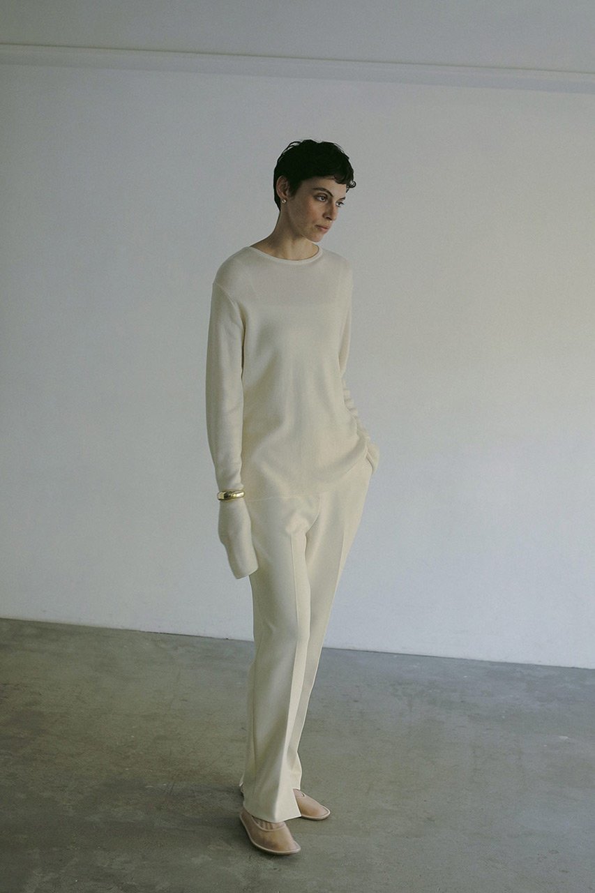 【ハー/HER.】のインサイドスリットジャージーパンツ 人気、トレンドファッション・服の通販 founy(ファニー) 　ファッション　Fashion　レディースファッション　Fashion for Women　パンツ　Pants & Trousers　ストレッチ　Stretch, Stretchy Fabric　スリット　Slit, Slit Detail　再入荷　Restock / Back in Stock　other-6|ID: prp329100004378320 ipo3291000000032925409