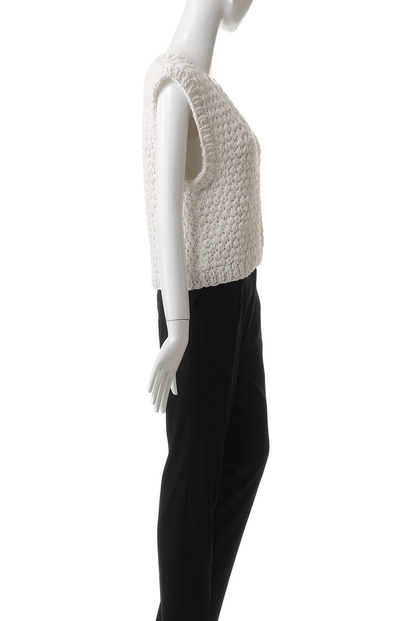【ハー/HER.】のハンドニットコンパクトベスト 人気、トレンドファッション・服の通販 founy(ファニー) 　ファッション　Fashion　レディースファッション　Fashion for Women　トップス・カットソー　Cut & Sew Tops　ニット　Knit Tops & Sweaters　ベスト&ジレ / 重ね着スタイル　Vests & Gilets　カジュアルプルオーバー・ニットトップス　Pullovers & Knit Tops / Casual Pullovers　おすすめ　Recommended / Our Picks　アクセサリー　Fashion Accessories　カットソー　Cut and Sewn Top　コンパクト　Compact, Small Size　シアー　Sheer, See-Through　ハンド　Hand, Handmade　ベスト　Vest, Waistcoat　other-3|ID: prp329100004378321 ipo3291000000032952255