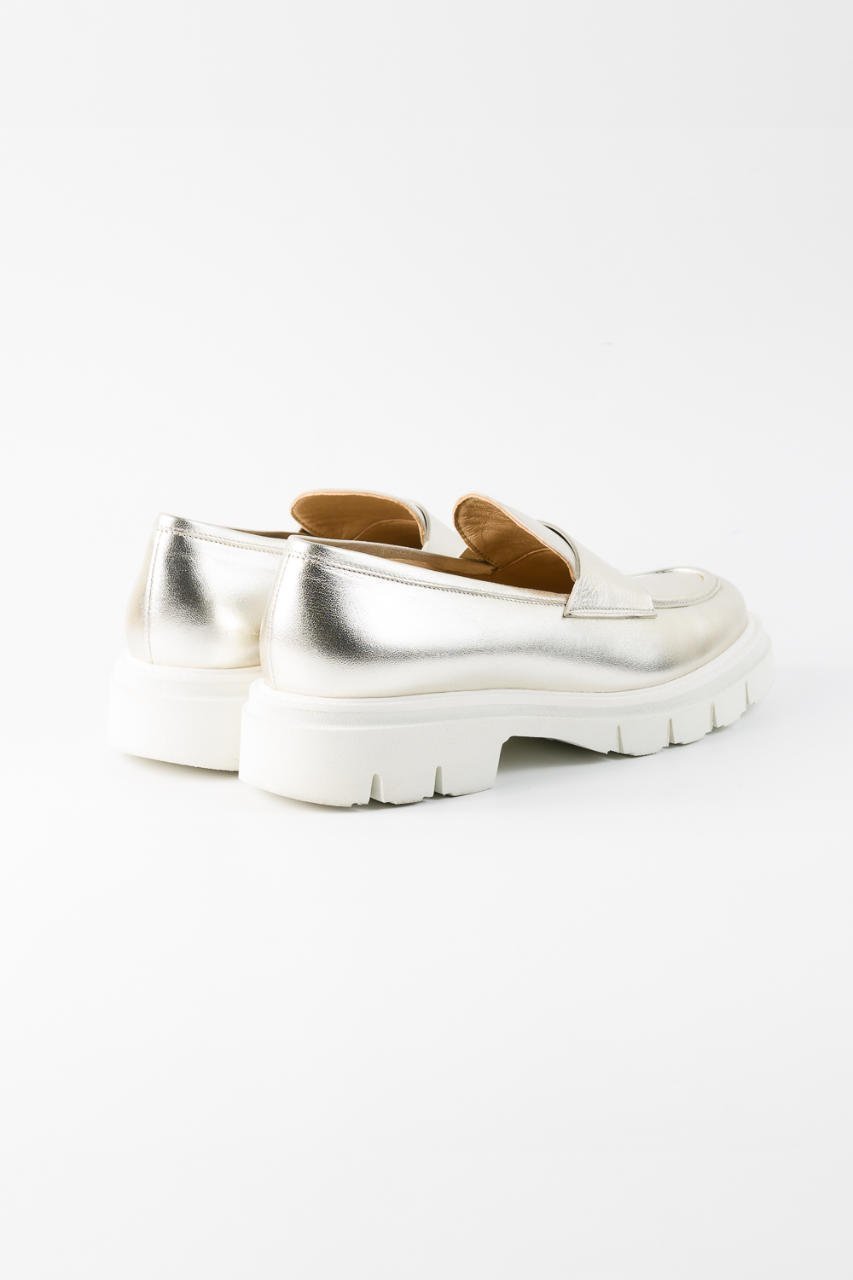 【ルカグロッシ/LucaGrossi】の厚底ソールローファー 人気、トレンドファッション・服の通販 founy(ファニー) 　ファッション　Fashion　レディースファッション　Ladies' Fashion Online　シューズ　Shoes　シルバー　Silver　シンプル　Simple　フラット　Flat　再入荷　Restock/Back In Stock/Re Arrival　厚底　Platforms　夏　Summer　定番　Standard　春　Spring　S/S・春夏　Ss・Spring/Summer　other-2|ID: prp329100004378325 ipo3291000000032684686