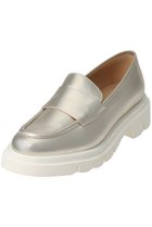 【ルカグロッシ/LucaGrossi】の厚底ソールローファー 人気、トレンドファッション・服の通販 founy(ファニー) ファッション Fashion レディースファッション Fashion for Women シューズ Shoes, Footwear シルバー Silver, Metallic Silver シンプル Simple, Minimal フラット Flat, Flat Shoes 厚底 Platform Shoes 夏 Summer 定番 Standard, Basic Item 春 Spring S/S・春夏 SS, Spring/Summer, Warm Season thumbnail シルバー|ID: prp329100004378325 ipo3291000000035058537