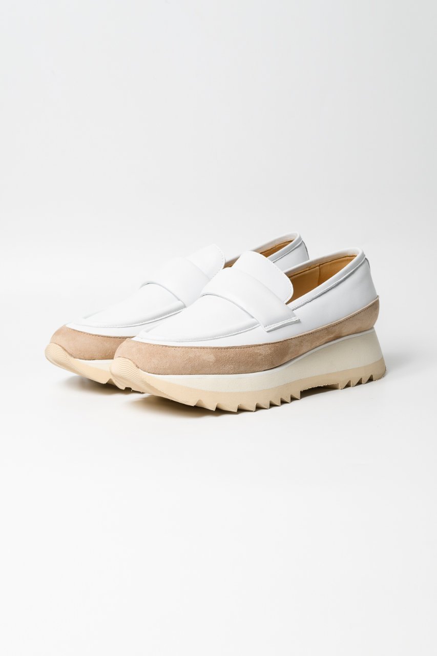 【ルカグロッシ/LucaGrossi】の軽量スニーカーローファー 人気、トレンドファッション・服の通販 founy(ファニー) 　ファッション　Fashion　レディースファッション　Fashion for Women　コンビ　Combo, Combination Style　シューズ　Shoes, Footwear　フラット　Flat, Flat Shoes　人気　Popular, Best Seller　再入荷　Restock / Back in Stock　厚底　Platform Shoes　春　Spring　軽量　Lightweight, Ultra Light　other-2|ID: prp329100004378326 ipo3291000000032715934