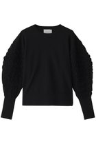 【ミディウミソリッド/MIDIUMISOLID】のpuff slv jacquard PO.S プルオーバー black|ID: prp329100004378333 ipo3291000000032951935