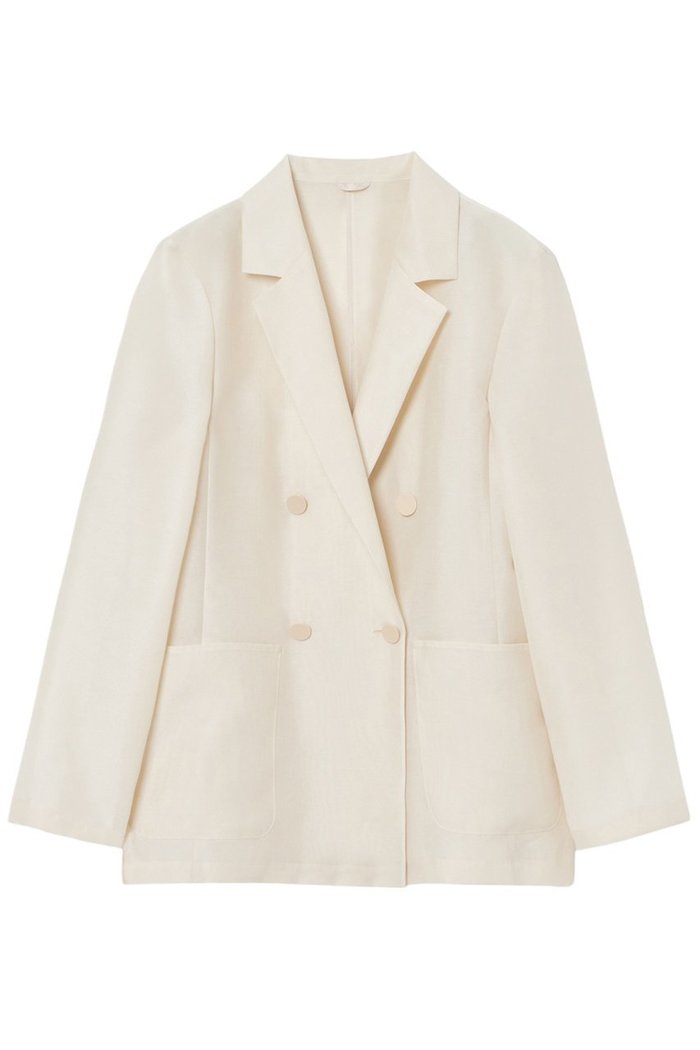 【アナイ/ANAYI】のハードオーガンジーダブルジャケット インテリア・キッズ・メンズ・レディースファッション・服の通販 founy(ファニー) https://founy.com/ ファッション Fashion レディースファッション Fashion for Women アウター Coat / Outerwear Collection レディースジャケット・軽アウター Jackets インナー Innerwear オーガンジー Organza Fabric カーディガン Cardigan, Knitwear ジャケット Jacket, Outerwear ダブル Double, Double-Breasted ポケット Pocket, Pocket Detail 夏 Summer |ID: prp329100004379415 ipo3291000000032961764