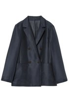 【アナイ/ANAYI】のハードオーガンジーダブルジャケット 人気、トレンドファッション・服の通販 founy(ファニー) ファッション Fashion レディースファッション Fashion for Women アウター Coat / Outerwear Collection レディースジャケット・軽アウター Jackets インナー Innerwear オーガンジー Organza Fabric カーディガン Cardigan, Knitwear ジャケット Jacket, Outerwear ダブル Double, Double-Breasted ポケット Pocket, Pocket Detail 夏 Summer thumbnail ネイビー|ID: prp329100004379415 ipo3291000000035924605