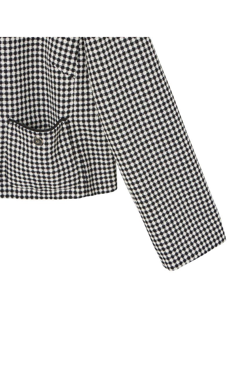 【アナイ/ANAYI】のドビーツイードクルージャケット 人気、トレンドファッション・服の通販 founy(ファニー) 　ファッション　Fashion　レディースファッション　Fashion for Women　アウター　Coat / Outerwear Collection　レディースジャケット・軽アウター　Jackets　クラシカル　Classical, Vintage-Inspired　ジャケット　Jacket, Outerwear　ツイード　Twill, Twill Weave　フロント　Front, Front Design　ブレード　Braid, Decorative Trim　エレガント 上品　Elegant　春　Spring　other-4|ID: prp329100004379417 ipo3291000000032958132