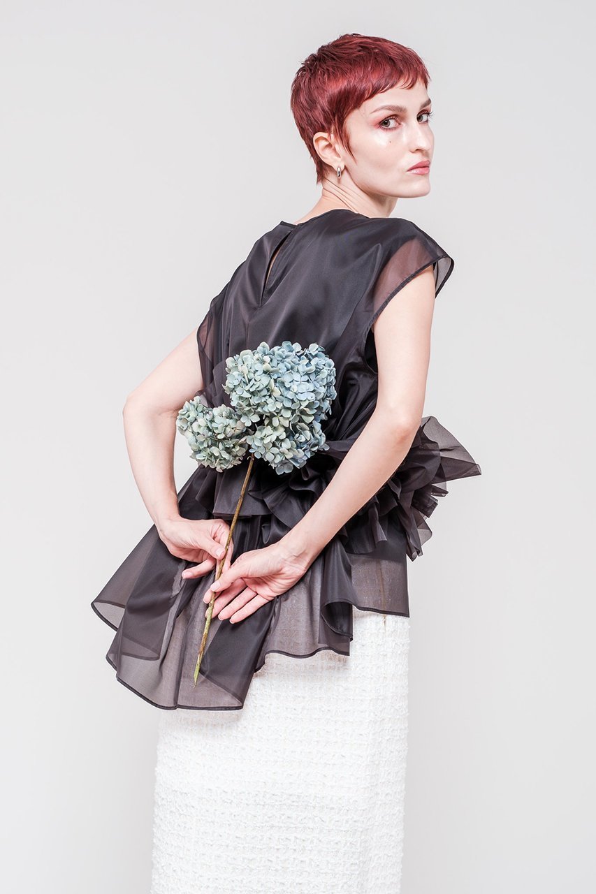 【ドメル/DOMELLE】のスカーフ付き オーガンジートップス 人気、トレンドファッション・服の通販 founy(ファニー) 　ファッション　Fashion　レディースファッション　Fashion for Women　トップス・カットソー　Cut & Sew Tops　シャツ・ブラウス・オフィスカジュアル　Elegant Blouses & Button-Ups　エアリー　Airy Texture　オーガンジー　Organza Fabric　ショート　Short, Short Length　スカーフ　Scarf, Neckwear　スリーブ　Sleeve, Long Sleeve / Short Sleeve　春　Spring　other-8|ID: prp329100004379435 ipo3291000000032865655