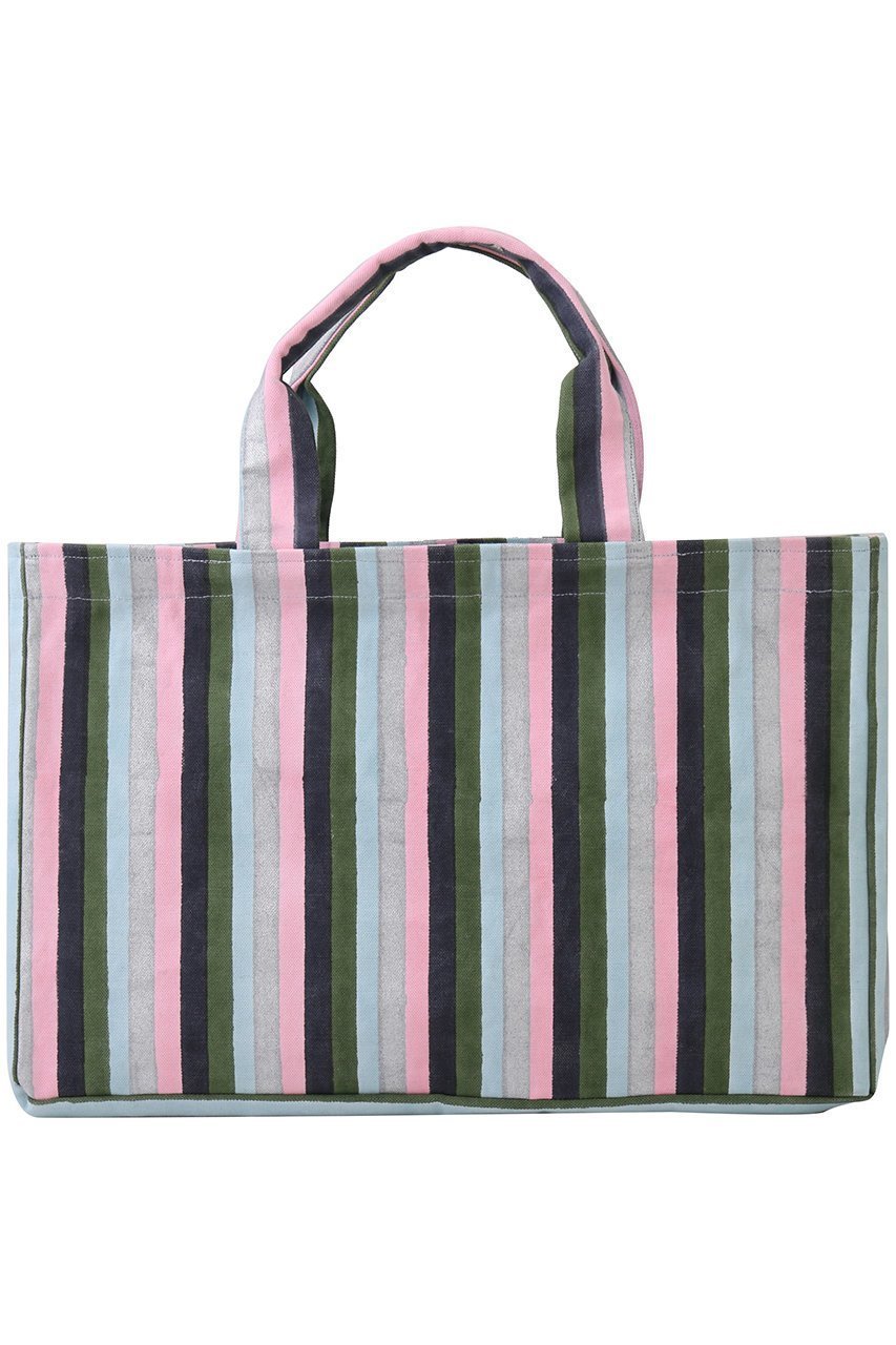 【エスゼット ブロックプリント/SZ Blockprints】のMULTI STRIPE ショッパートート 人気、トレンドファッション・服の通販 founy(ファニー) 　ファッション　Fashion　レディースファッション　Fashion for Women　バッグ　Bags　ストライプ　Stripe, Striped Pattern　旅行　Travel　other-3|ID: prp329100004379443 ipo3291000000035691856