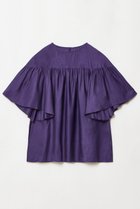 【ハウス オブ ロータス/HOUSE OF LOTUS】のライトモールスキンオフショルダーフレアスリーブブラウス パープル|ID: prp329100004380592 ipo3291000000032852951