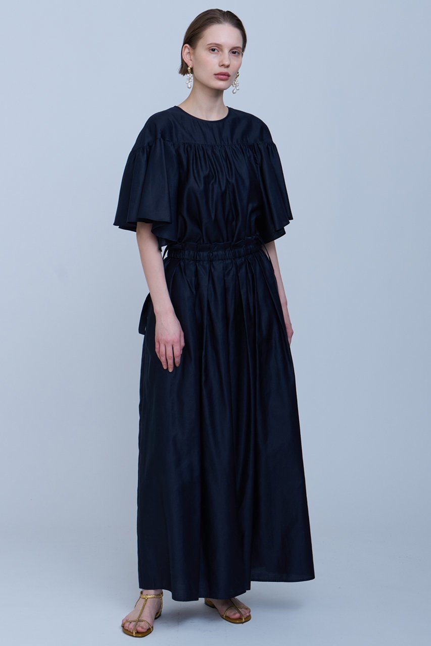 【ハウス オブ ロータス/HOUSE OF LOTUS】のライトモールスキンサスペンダーパンツ 人気、トレンドファッション・服の通販 founy(ファニー) 　ファッション　Fashion　レディースファッション　Fashion for Women　パンツ　Pants & Trousers　エレガント 上品　Elegant　ギャザー　Gathered, Ruffled　サスペンダー　Suspenders, Braces　サテン　Satin, Glossy Fabric　フロント　Front, Front Design　ランダム　Random, Irregular　軽量　Lightweight, Ultra Light　other-2|ID: prp329100004380595 ipo3291000000032909427
