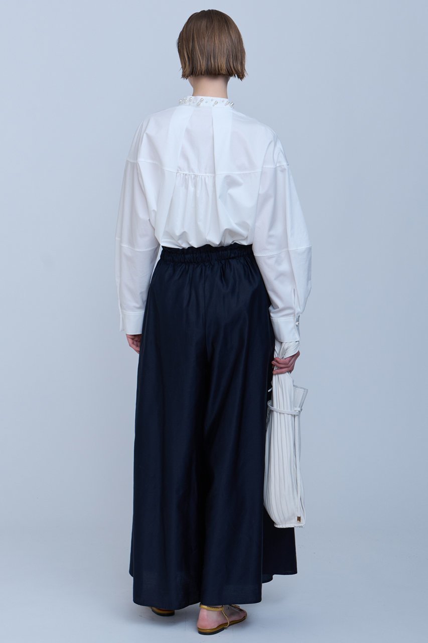 【ハウス オブ ロータス/HOUSE OF LOTUS】のライトモールスキンサスペンダーパンツ 人気、トレンドファッション・服の通販 founy(ファニー) 　ファッション　Fashion　レディースファッション　Fashion for Women　パンツ　Pants & Trousers　エレガント 上品　Elegant　ギャザー　Gathered, Ruffled　サスペンダー　Suspenders, Braces　サテン　Satin, Glossy Fabric　フロント　Front, Front Design　ランダム　Random, Irregular　軽量　Lightweight, Ultra Light　other-7|ID: prp329100004380595 ipo3291000000032909440