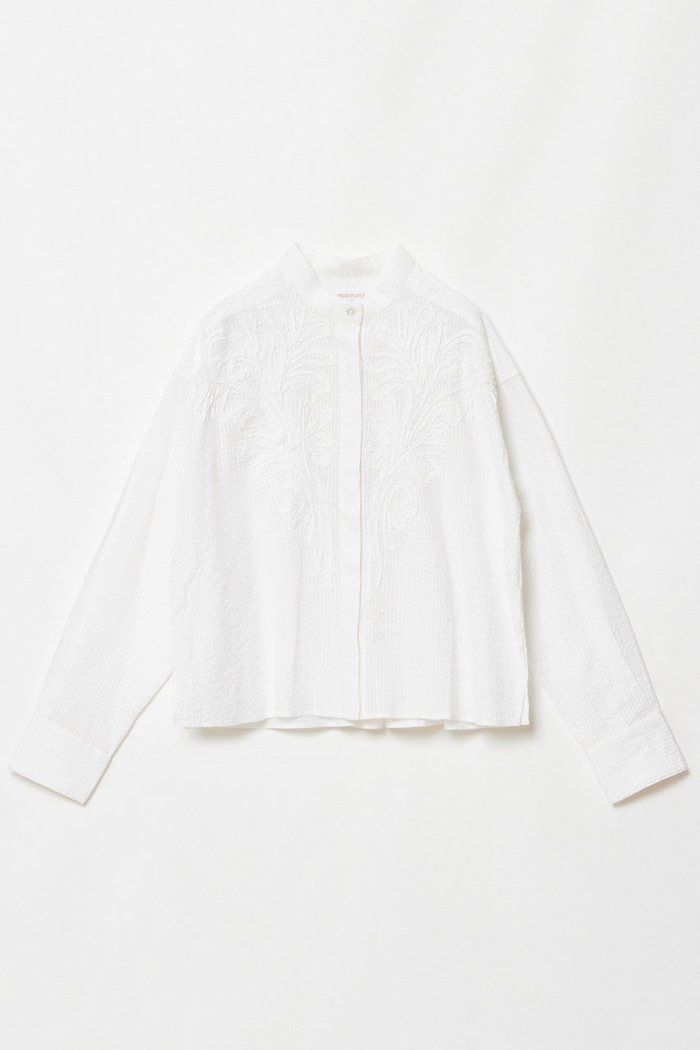 【ハウス オブ ロータス/HOUSE OF LOTUS】のエンブロイダリーサッカーシャツ インテリア・キッズ・メンズ・レディースファッション・服の通販 founy(ファニー) https://founy.com/ ファッション Fashion レディースファッション WOMEN トップス・カットソー Tops/Tshirt シャツ/ブラウス Shirts/Blouses インド India サッカー Soccer シアー Sheer スリーブ Sleeve ボタニカル Botanical ロング Long ワイド Wide 人気 Popularity 再入荷 Restock/Back In Stock/Re Arrival |ID: prp329100004380598 ipo3291000000030612871